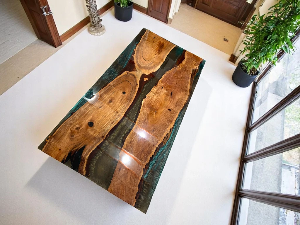   Restaurant Epoxy Resin Table Tops Furniture